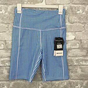 Dyce Active Houndstooth Print Shorts